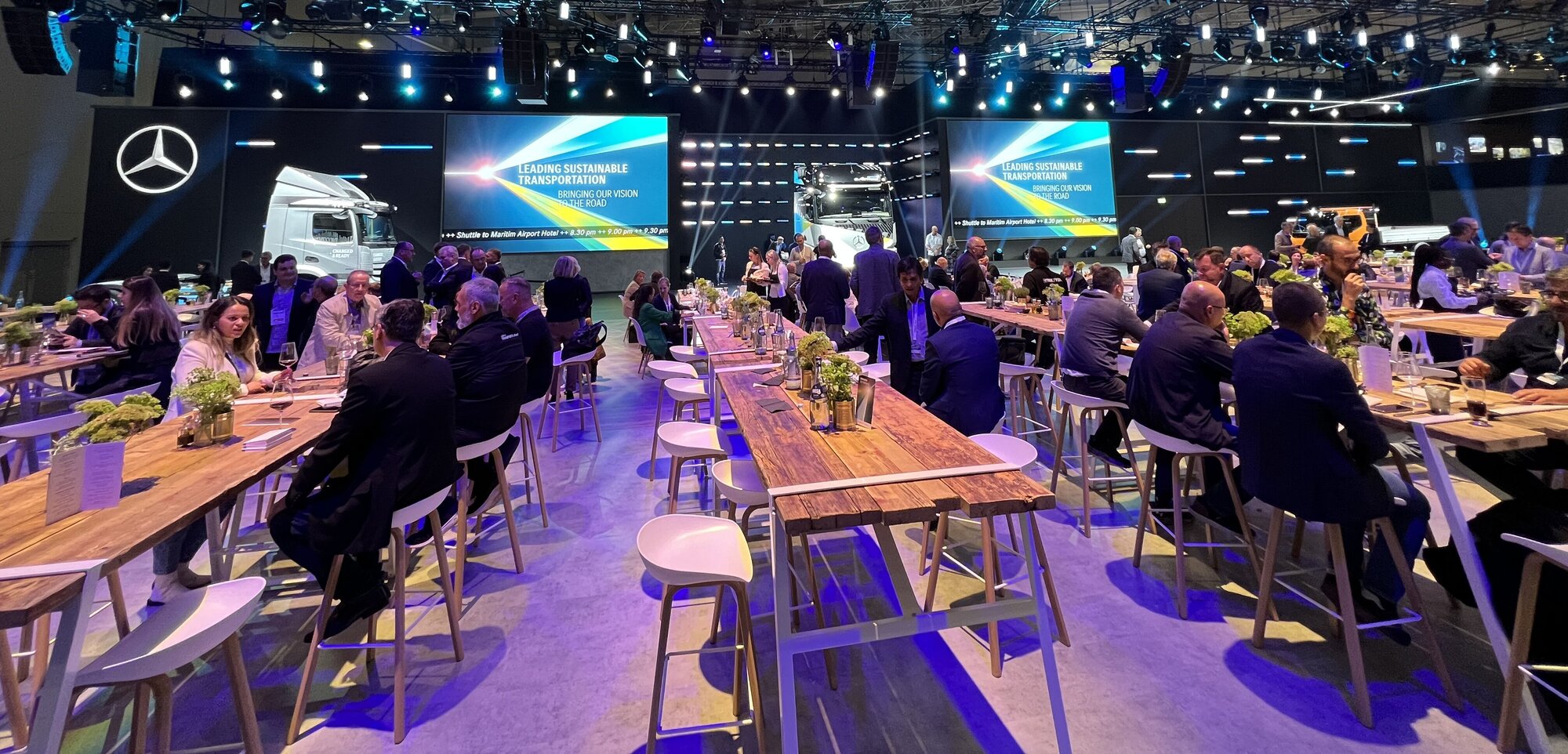 Wireless & Audio System für G7 Ton bei IAA Nutzfahrzeuge Hannover 2022, durch CMP Görlitz