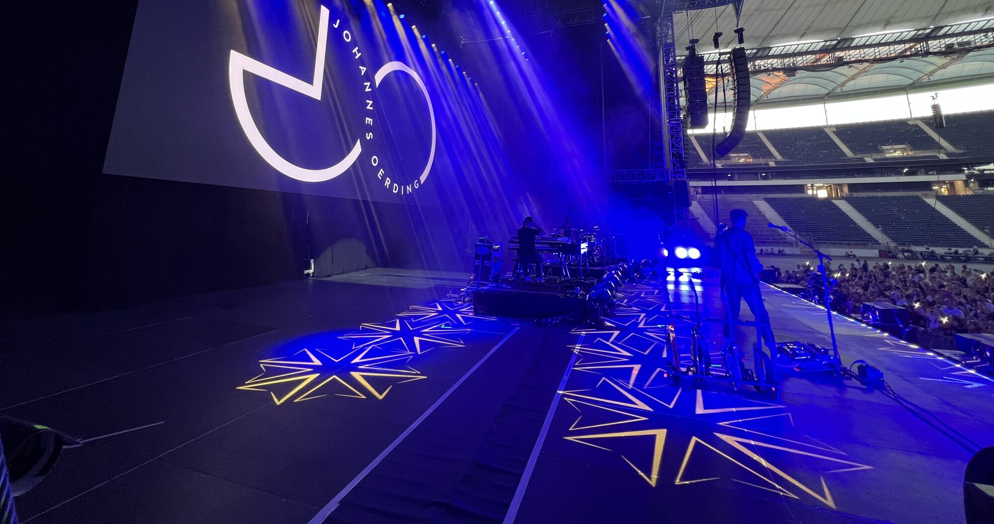 Bühnenmanagement für Lynx Media Systems bei Pop im Park Festival 2023, durch CMP Görlitz
